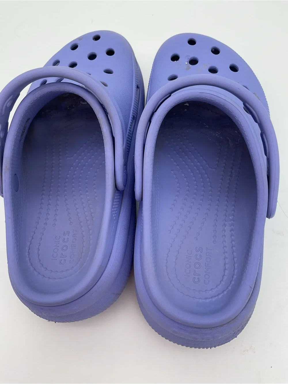 CROCS Youth Platform Clog in Lavender